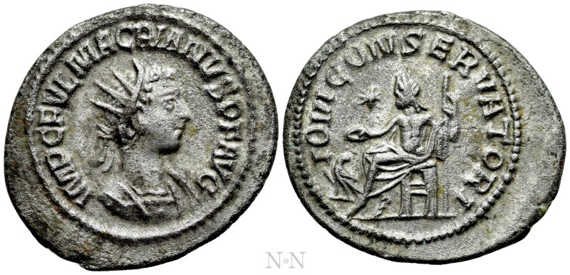 MACRIANUS (Usurper, 260-261). Antoninianus. Samosata. 

Obv: IMP C FVL MACRIAN...