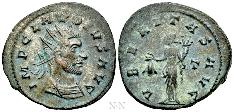 CLAUDIUS II GOTHICUS (268-270). Antoninianus. Siscia. 

Obv: IMP CLAVDIVS AVG....