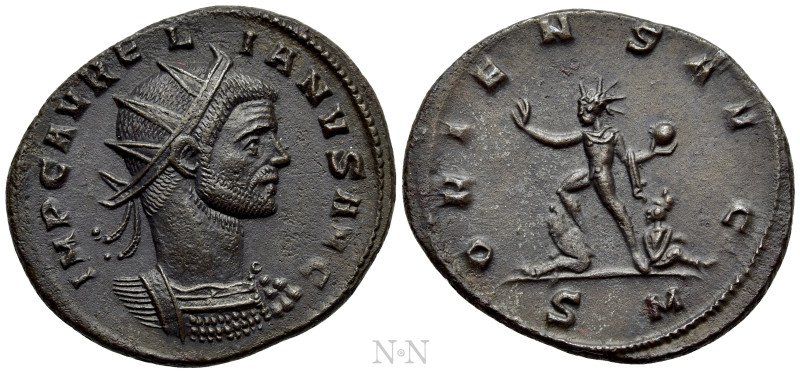 AURELIAN (270-275). Antoninianus. Mediolanum. 

Obv: IMP C AVRELIANVS AVG. 
R...