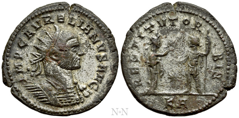 AURELIAN (270-275). Antoninianus. Serdica. 

Obv: IMP C AVRELIANVS AVG. 
Radi...