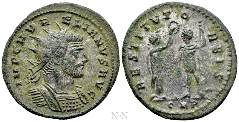 AURELIAN (270-275). Antoninianus. Cyzicus. 

Obv: IMP C AVRELIANVS AVG. 
Radi...