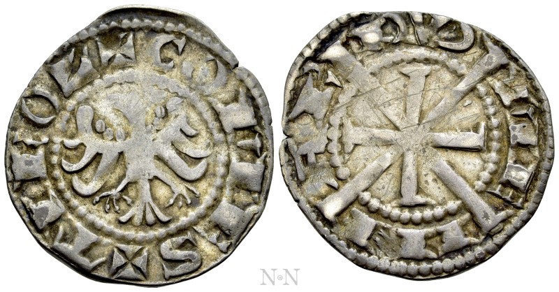 AUSTRIA. Tirol. Meinhard II (1271-1295). Zwainziger. 

Obv: + COMES + TIROL. ...