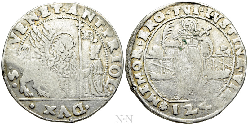 ITALY. Venice. Antonio Priuli (1618-1623). Ducato da 124 Soldi. 

Obv: S M VEN...