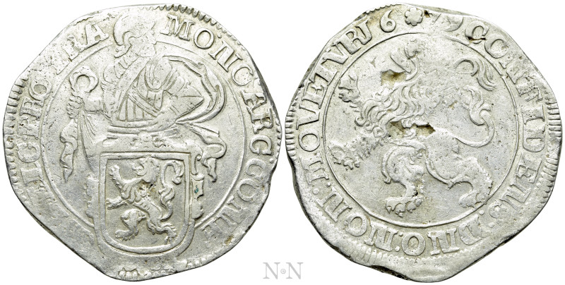 NETHERLANDS. Overijssel. Lion Dollar or Leeuwendaalder (1679). 

Obv: MO ARG C...