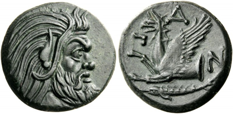 GREEK COINS 
 CIMMERIAN BOSPOROS 
 Pantikapaion. Circa 310-304/3 BC. Multiple ...