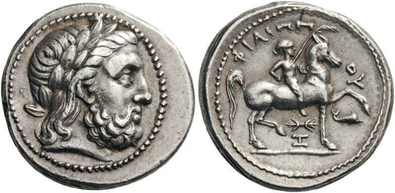 GREEK COINS 
 KINGS of MACEDON 
 Philip II, 359-336 BC. Tetradrachm (Silver, 2...