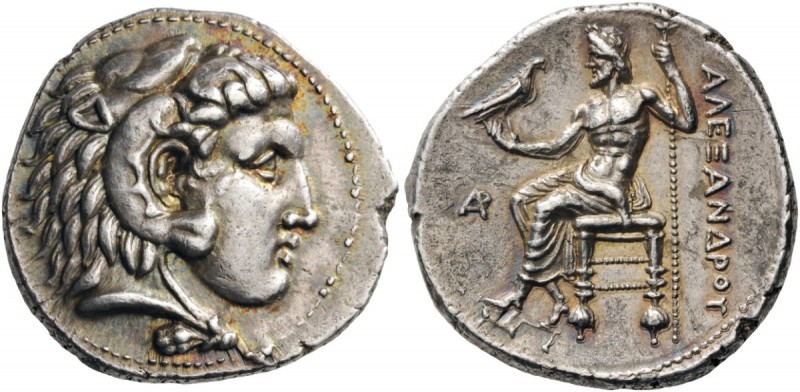 GREEK COINS 
 KINGS of MACEDON 
 Alexander III ‘the Great’, 336-323 BC. Tetrad...