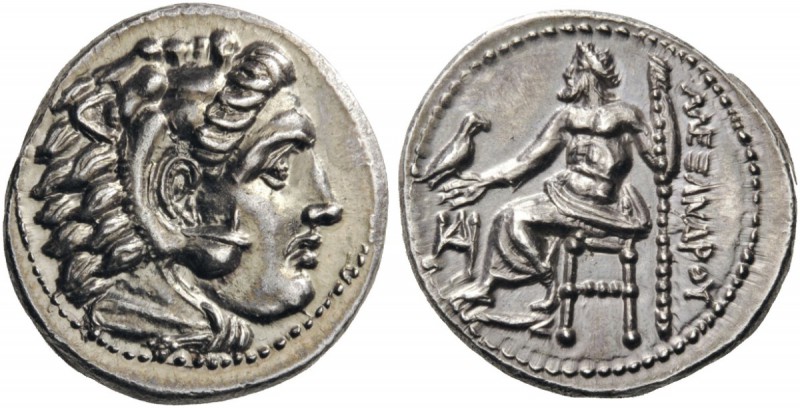 GREEK COINS 
 KINGS of MACEDON 
 Alexander III ‘the Great’, 336-323 BC. Drachm...