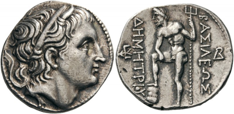 GREEK COINS 
 KINGS of MACEDON 
 Demetrios I Poliorketes, 306-283 BC. Tetradra...