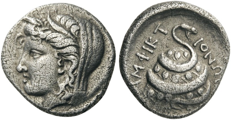 GREEK COINS 
 PHOKIS 
 Delphi. Amphictionic issues, circa 336-334 BC. Hemidrac...