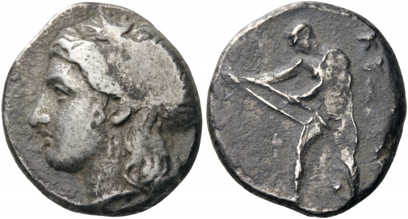 GREEK COINS 
 CRETE 
 Kydonia. Circa 320-270 BC. Stater (Silver, 20mm, 11.60 g...