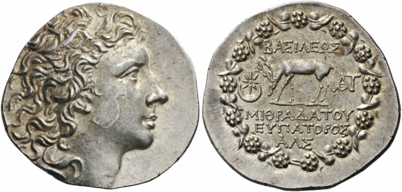 GREEK COINS 
 KINGS of PONTOS 
 Mithradates VI Eupator, Circa 120-63 BC. Tetra...