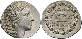 GREEK COINS 
 KINGS of PONTOS 
 Mithradates VI Eupator, Circa 120-63 BC. Tetradrachm (Silver, 30mm, 16.76 g 12), Pergamon (?), year 231 = 67/6 BC. D...
