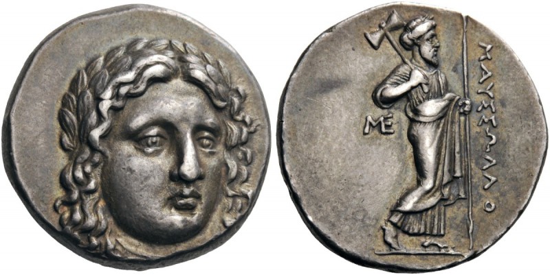 GREEK COINS 
 SATRAPS of CARIA 
 Maussolos, circa 377/6-353/2 BC. Tetradrachm ...