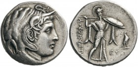 GREEK COINS 
 EGYPT 
 Ptolemy I Soter, as satrap, 323-305 BC. Tetradrachm (Silver, 25mm, 16.99 g 2), Attic weight standard, Alexandria, 316-312/0. H...