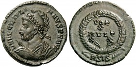 ROMAN AND BYZANTINE COINS 
 Julian II, 360-363. Follis (Bronze, 19mm, 3.42 g 7), Siscia, 361-362. D N FL CL IVLIANVS P F AVG Diademed and helmeted bu...