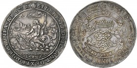 MODERN COINS 
 A SPECIAL COLLECTION OF DUTCH AND DUTCH RELATED MEDALS 
 The Dutch Republic. Holland . 1596. Medal (Silver, 55mm, 28.76 g 12), on the...