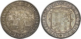 MODERN COINS 
 A SPECIAL COLLECTION OF DUTCH AND DUTCH RELATED MEDALS 
 The Dutch Republic. Utrecht . Medallic Daalder (Silver, 47mm, 36.36 g), on t...