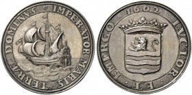 MODERN COINS 
 A SPECIAL COLLECTION OF DUTCH AND DUTCH RELATED MEDALS 
 The Dutch Republic. Zealand . Medal, cast (Silver, 61mm, 68.38 g 12), on the...