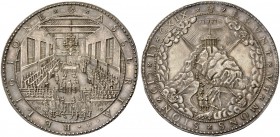 MODERN COINS 
 A SPECIAL COLLECTION OF DUTCH AND DUTCH RELATED MEDALS 
 The Dutch Republic. Dordrecht . Medal (Silver, 59mm, 61.45 g 12), on the Syn...