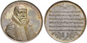 MODERN COINS 
 A SPECIAL COLLECTION OF DUTCH AND DUTCH RELATED MEDALS 
 The Dutch Republic. Holland . Medal (Silver, 48mm, 41.27 g 12), on the death...