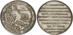 MODERN COINS 
 A SPECIAL COLLECTION OF DUTCH AND DUTCH RELATED MEDALS 
 Münster. Medal (Silver, 59mm, 43.17 g 12), on the Treaty of Münster, 1648; u...