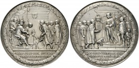 MODERN COINS 
 A SPECIAL COLLECTION OF DUTCH AND DUTCH RELATED MEDALS 
 The Dutch Republic. Amsterdam . Plaquettenpenning, or Hollow medal (Silver, ...