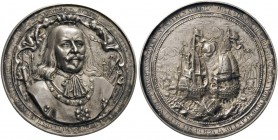 MODERN COINS 
 A SPECIAL COLLECTION OF DUTCH AND DUTCH RELATED MEDALS 
 The Dutch Republic. Amsterdam . Plaquettepenning, or Hollow medal (Silver, 7...