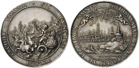 MODERN COINS 
 A SPECIAL COLLECTION OF DUTCH AND DUTCH RELATED MEDALS 
 The Dutch Republic. Breda . Medal (Silver, 52mm, 30.42 g 12), on the Peace o...