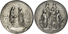 MODERN COINS 
 A SPECIAL COLLECTION OF DUTCH AND DUTCH RELATED MEDALS 
 The Dutch Republic. William III, 1650-1672-1689-1702. Plaquette-
 penning, ...
