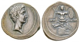 Augustus 27 avant J.-C. - 14 après J.-C.
Denarius, Rome, 30-29 avant J.-C., AG 3.84 g. Ref : RSC 119, RIC 265a Conservation : TTB