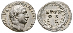 Vitellius 69
Denarius, Rome, 69, AG 3.57 g.
Ref : C. 86, RIC 83 Conservation : TTB/SUP. Rare