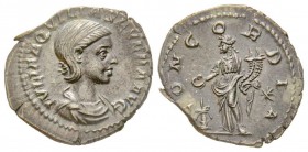 Elagabalus pour Iulia Aquilia Severa 220-221 Denarius, Rome, 220 - 221, AG 2.78 g.
Ref : RIC 227 Conservation : TTB+