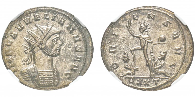 Aurelianus 270-275 Antoninianus, Ticinum, 274-275, Billon 4.87 g.
Avers : IMP C...