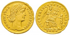 Constantinus II 337-340
Solidus, Constantinople, 337-340, AU 4.40 g.
Ref : C 207, RIC 3, Dep. 1/3
Ex vente NAC 59, 04 avril 2011, Lot 1168 Conserva...