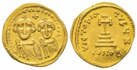 Heraclius 610-641
Solidus, Costantinople, 610-641, AU 4.45 g.
Ref : MIB 21, Sear 743 Conservation : TTB+