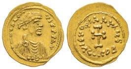 Heraclius 610-641
Tremissis, Costantinople, 610-641, AU 1.47 g.
Ref : MIB 74, Sear 787 Conservation : Superbe