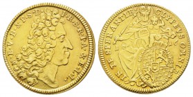 Bayern, Maximilian II Emanuel 1679-1726 
Max d’or, 1716, AU 6.48 g.
Ref : Fr 226, Hahn 206 Conservation : Superbe