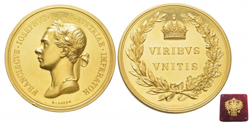 Austria, Franz Joseph, 1848-1916
Médaille de 100 Ducats, AU 349.66 g. 986‰ par ...
