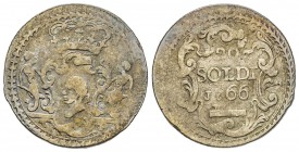 Corsica (Kingdom of), Pascal Paoli 1762-1768
20 soldi, Corte, 1766, AG 3.52 g.
Avers : Dans un cercle linéaire surmonté d’une fine guirlande, tête d...
