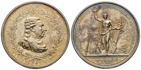 Louis XVI, 1774-1793
Provence, Médaille en argent, Charles Jean-Baptiste des Gallois de La Tour, Paris, 1788, AG 70.9 g. 51 mm par Dupré.
Avers : C....