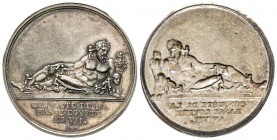 Directoire 1795-1799
Médaille uniface, Conquête de la Basse-Égypte, par Brenet, AN VII (1798), AG 2.75 g. 34 mm
Avers : CONQUÊTE DE LA / BASSE ÉGYPT...