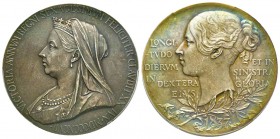 Victoria I 1837-1901
Médaille en argent, 1897, Diamond Jubilee AG 84 g., 54 mm Ref : Eimer 1817a, BHM - 3506
Conservation : PCGS SP63 Matte