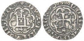 Genova
Dogi a vita 1339-1529
Simon Boccanegra Doge I 1339-1344
Grosso, AG 3.03g. 
Ref : MIR 32 (R), Ricci 35. Conservation : Superbe. Rarissime