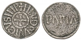Pavia, Ludovico il Pio 814-840
Denaro, AG 1.49 g.
Ref : MIR 813 (R) Conservation : TB/TTB. Rare