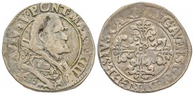 Paolo V (Camillo Borghese) 1605-1621
1/2 Franco, Avignone, 1618, AG 6.68 g.
Ref : Munt. 184, Berman 1630 Conservation : TTB. Très Rare