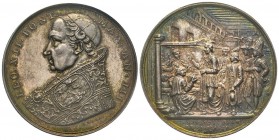 Leone XII 1823-1829
Medaglia in argento, 1826, AN II, AG 33 g., 42 mm, Opus Cerbara Avers : LEO XII PONT MAX AN III /Revers : INFERMVS ERAM ET VISITA...