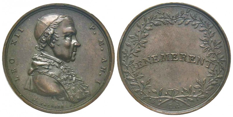 Leone XII 1823-1829
Medaglia, 1824, AN I, AE 16 g., 32 mm, Opus Cerbara Ref : B...