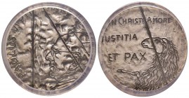 Paolo VI 1963-1978
Medaglia in argento, 1976, Anno XIV, AG 39 g., 44 mm, Opus Fabbri Ref : Mont. 30 Conservation : PCGS SP67 Matte