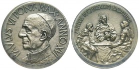 Paolo VI 1963-1978
Medaglia in argento, 1978, Anno XVI, AG 39 g., 44 mm,Opus : Gallo 
Ref : Mont. 32 Conservation : PCGS SP68 Matte